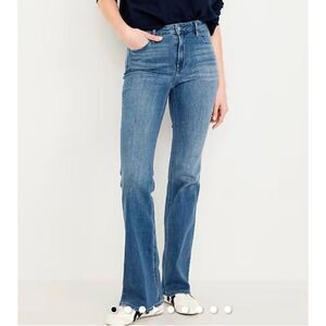 Old Navy high rise wow flare medium wash jeans 16